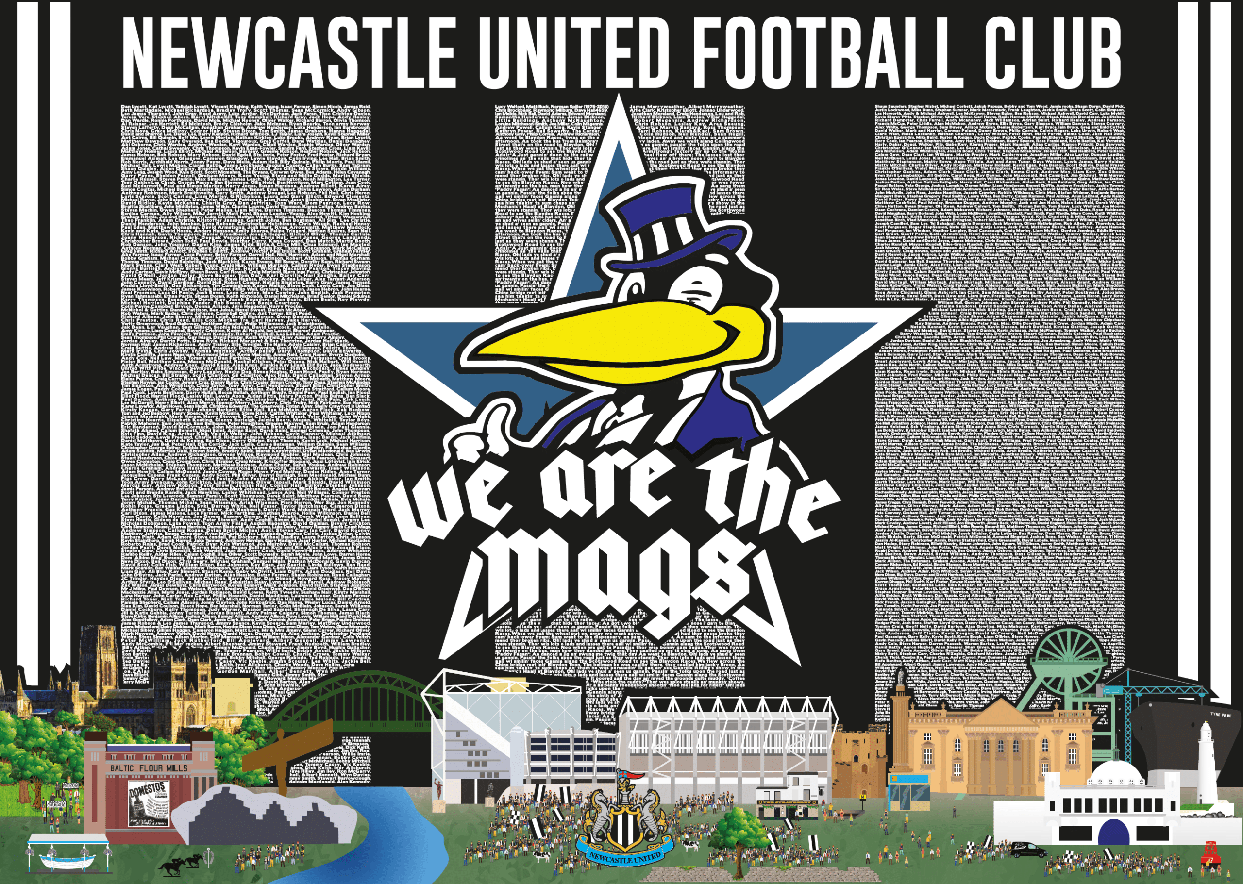 Print - We Are The Mags Surfer