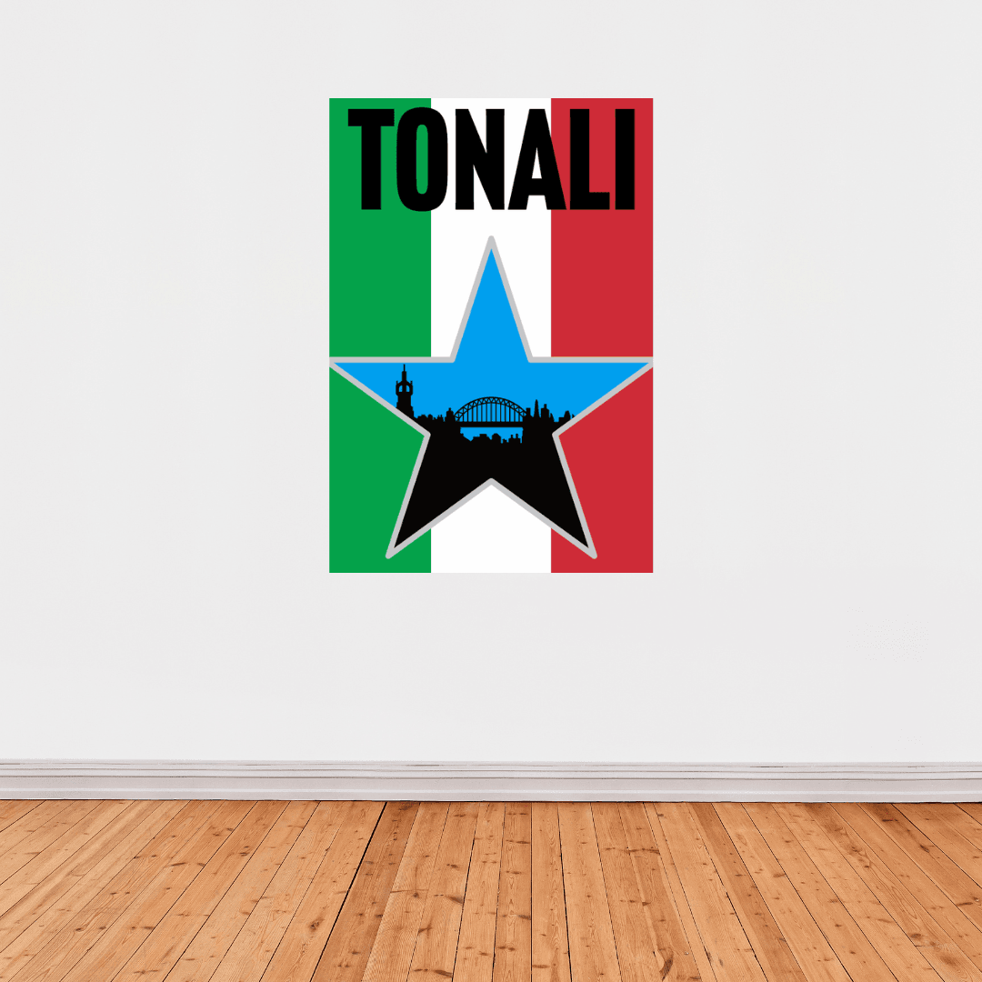 Mini Flag - Tonali Blue Star