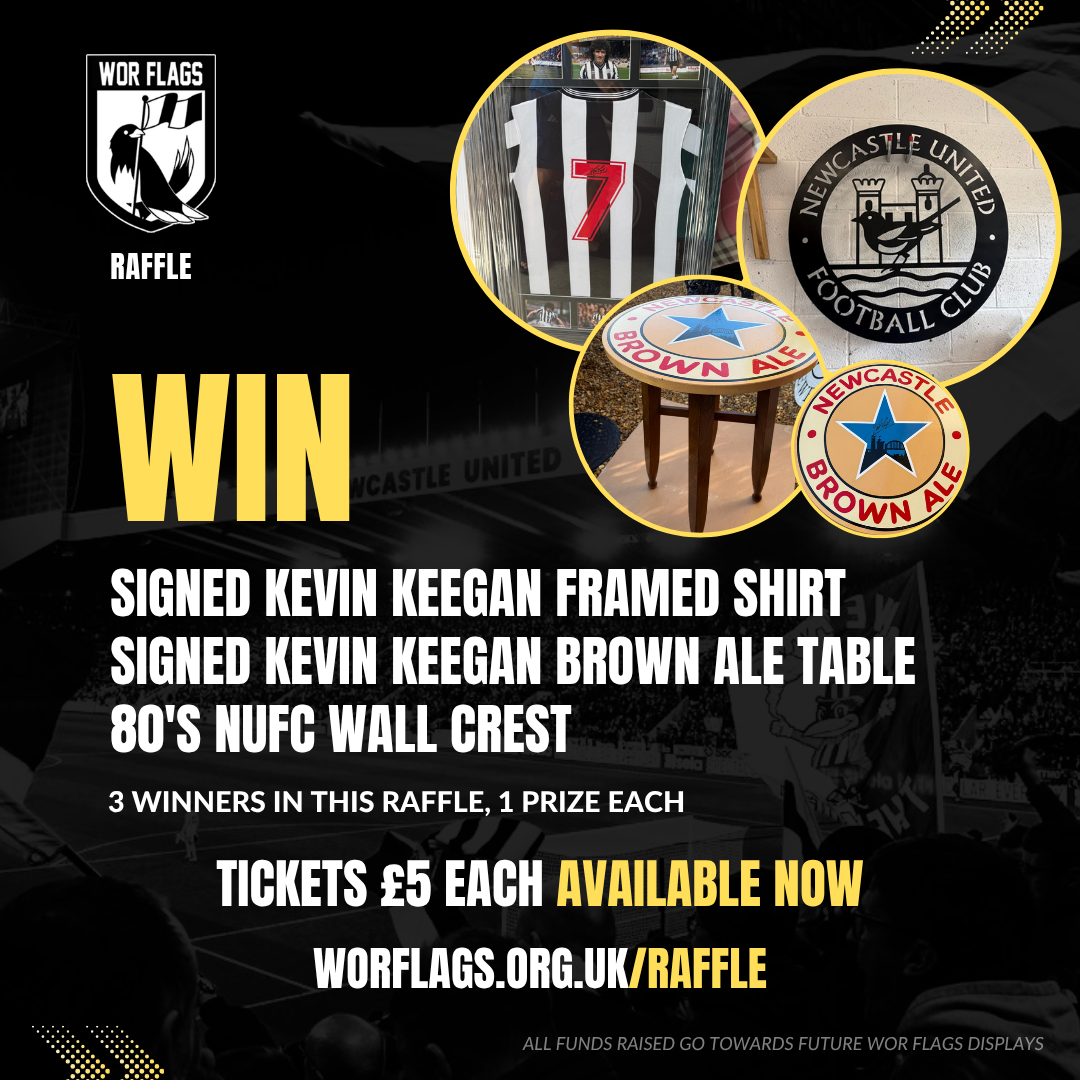 Wor Flags Kevin Keegan Raffle (October 2026)